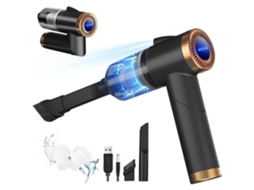Aspirador de Pó Portátil Sem Fio Mini Aspirador de Pó Potente de 9000Pa 120W 4000 Mah Recarregável com Filtro Led Usb Hepa