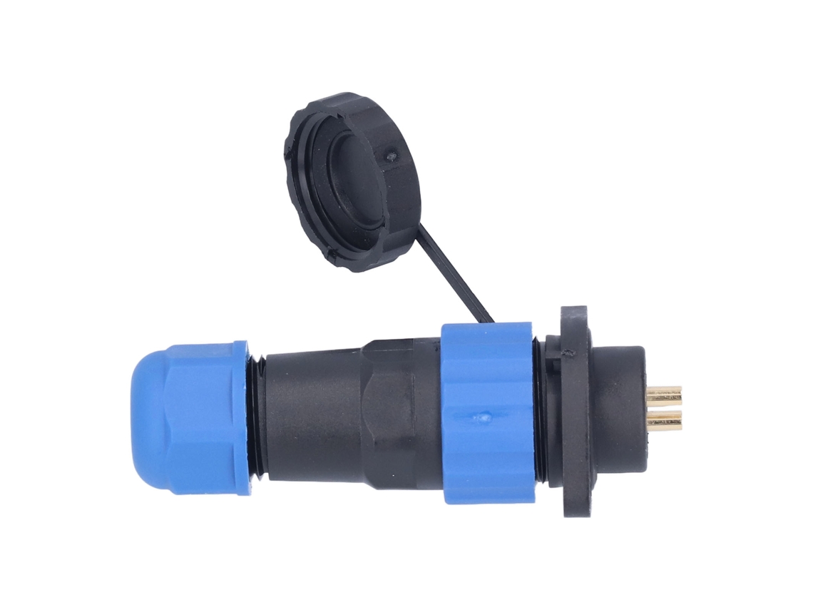 Laxiscreed Conector De Flange Ip68 À Prova D'água Para Alimentação Aérea 380v 25a