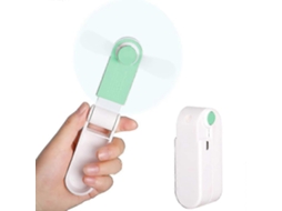 Mini Ventilador Recarregável Usb, 1200mah BRILVIBERA