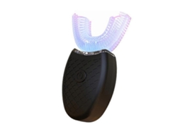 Escova de Dentes Ultrassônica Elétrica, Ferramenta Cuidados Clareamento em Forma Silicone U, Esco Va Elétrica Adulta GOKOCO