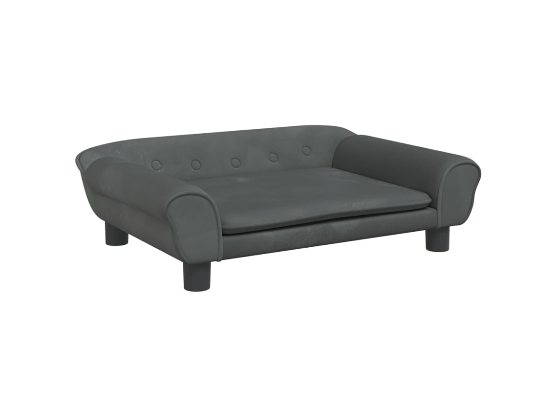 Kids Sofa, Kids Sofas Vidaxl Cinzeto Veludo (70 X 45 X 26 Cm)