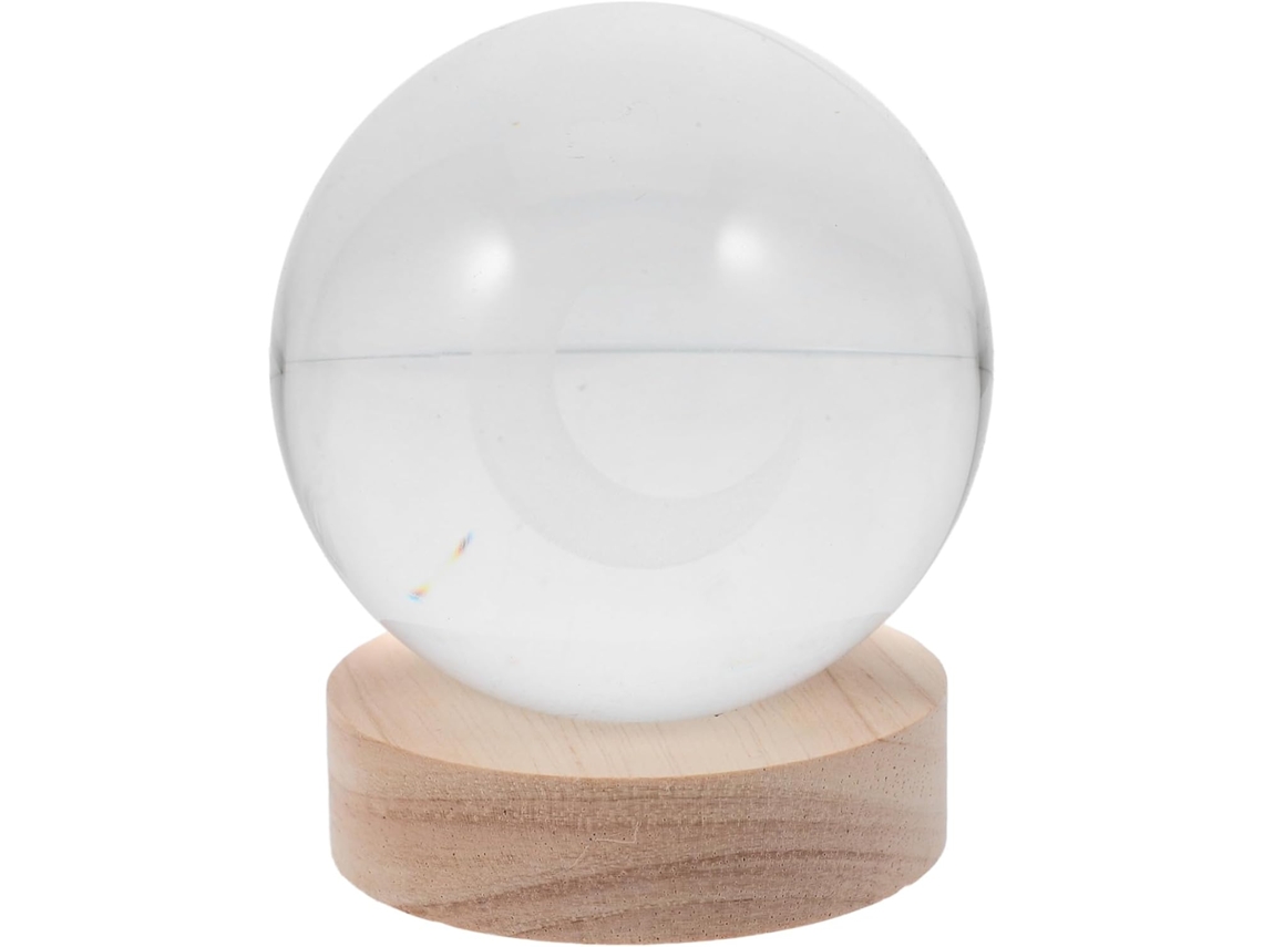 Luminária Noturna Led em Formato de Lua com Base Natural, Lâmpada Usb para Quarto Infantil, Iluminação Suave e Variável. SFUSHOS