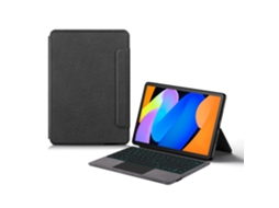 Capa Protetora Com Teclado Bluetooth De 11 Polegadas Para Tablet Lenovo Xiaoxin Pad 11 Preta Retroiluminada Yunzii (modelo 2025)
