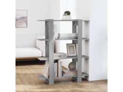 Vidaxl Estante/divisória 100x30x123,5 Cm Cor Sonoma Cinza