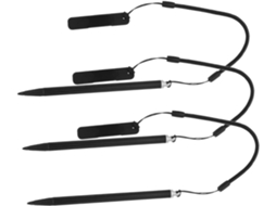 Conjunto De 3 Canetas Stylus Com Clipes, Multifuncionais Para Escrever E Desenhar Em Telas Sensíveis Ao Toque E Celulares. Gokoco