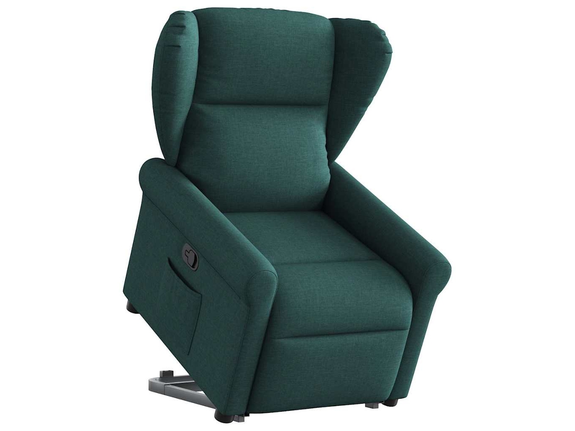 Stand Up Recliner Chair, Stand Up Recliner Chairs Vidaxl Verde Tecido