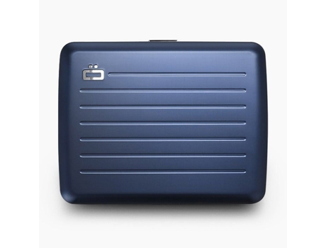Carteira Fólio OGON DESIGNS Ögon Design Smart Case Marinho Em Alumínio Prateado