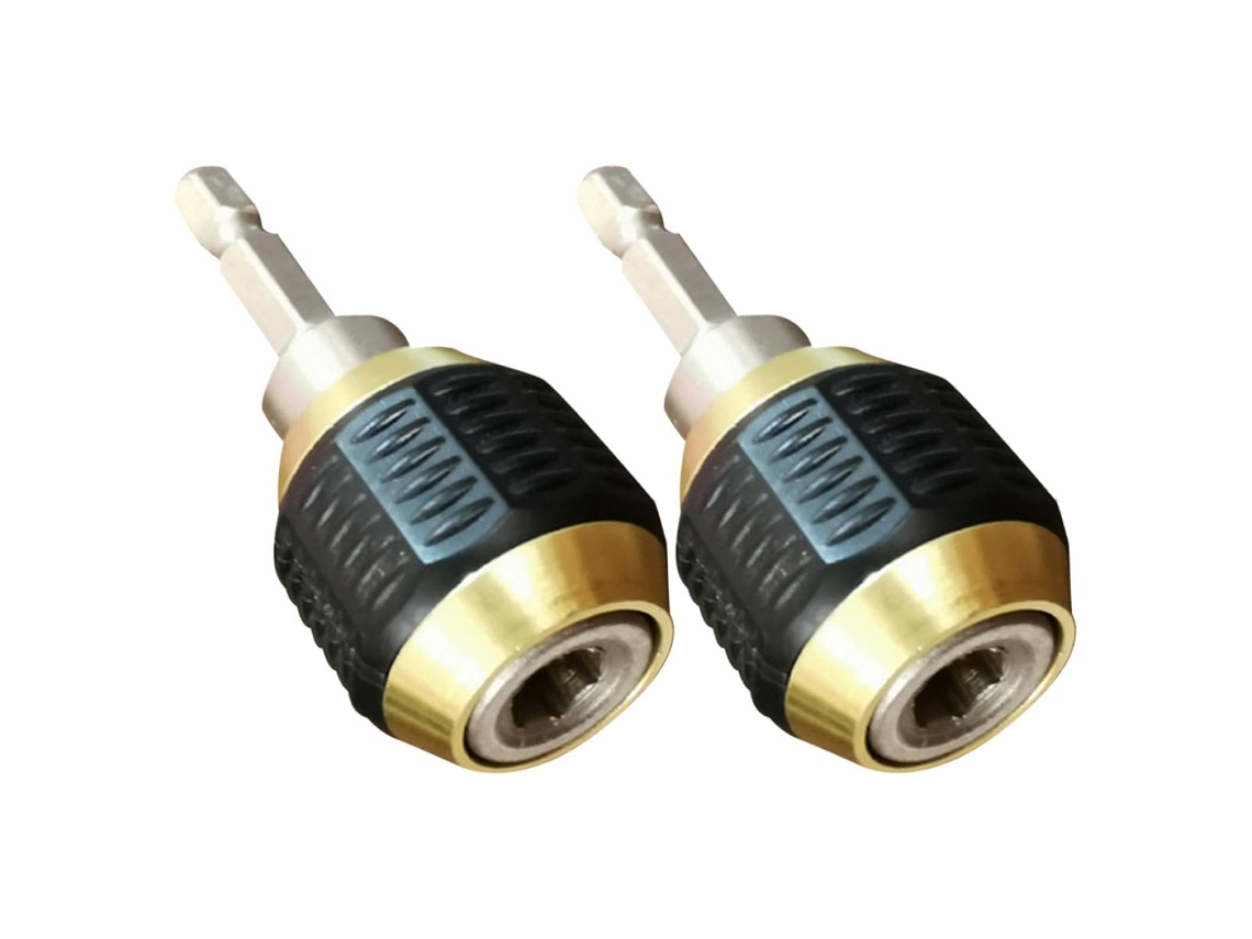 De Troca Rápida Para Encaixe 1/4" (60 Mm), 2 Peças, Elétrica E Chave Impacto