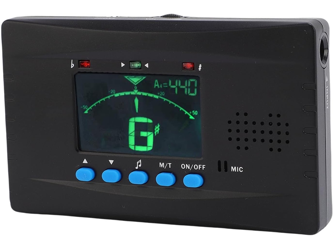 Conjunto Profissional De Afinador E Metrônomo Eletrônico Com Ecrã Lcd