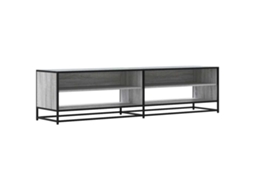 Tv Móvel em Madeira Cinzento Sonoma MAISON EXCLUSIVE (180,5x40x46 cm)