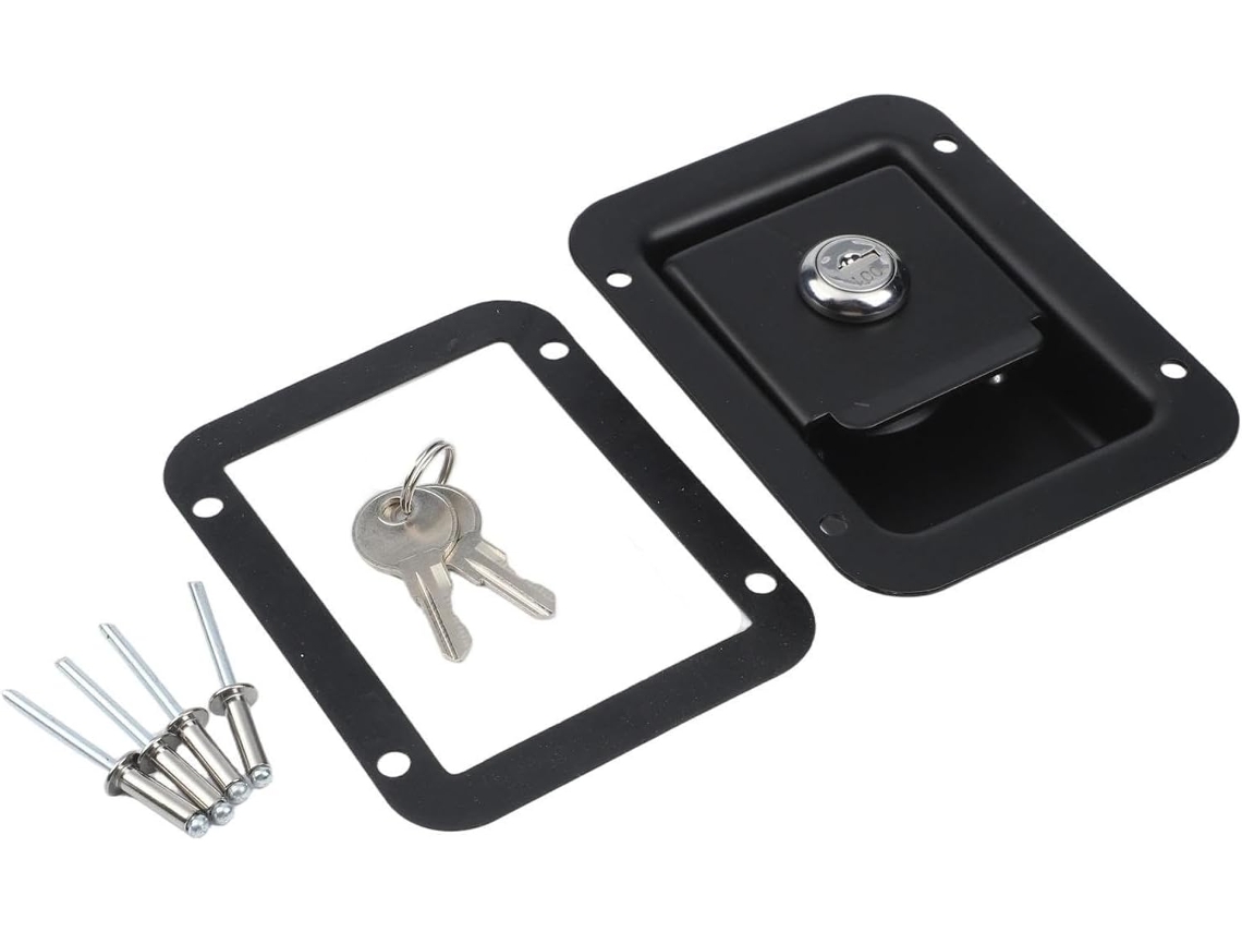 Datedura para portas de armários de reboques e autocaravanas, design