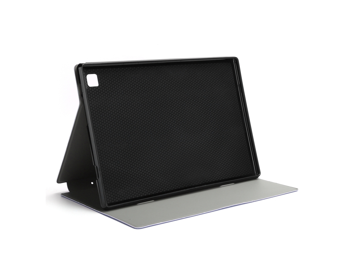 Aetheria capa Protetora para Tablet Pc P20hd Stand Anti queda Tpu+pu Bracket Soft Shell Azul