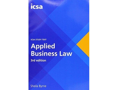 Livro Applied Business Law de Sheila Byrne (Inglês)