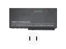 Interruptor Óptico Ethernet LAXISCREED 8 Portas 10/100mbps