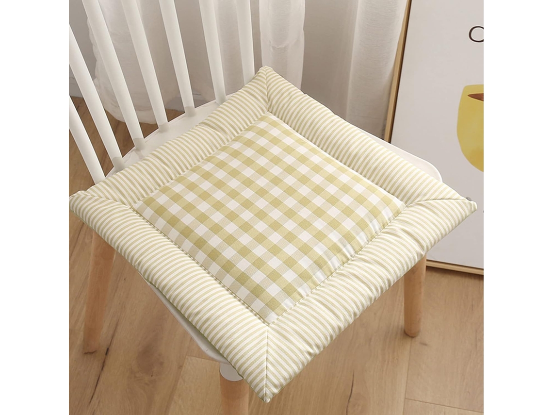 Almofada Quadrada De 40x 40cm, Almofada De Assento Com Amarras, Almofada Antiderrapante De Alta Qualidade Para Cozinha