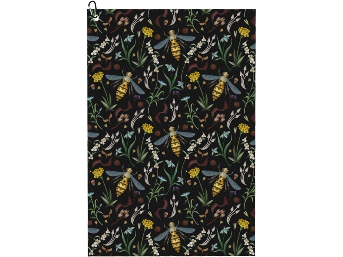 Acessórios para Sacos de Golfe com Estampa de Vespa e Flor