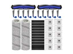 Para Ecovacs Debot X11 Pro Omni( Tanque Água Versão ) Principal Escova Lateral Hepa Filtro Rolo Almofada Esfregão Saco Pó Acessórios
