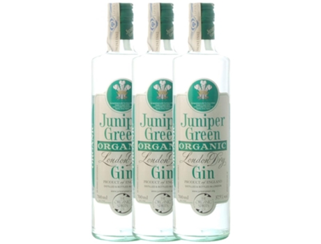 Gin ORGANIC Organic Gin Juniper Green (0.7 L - 3 unidades)