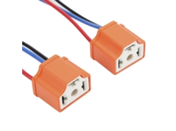 2 Peças Conector De Farol H4 De Cerâmica, Resistente À Água E Ao Calor, Fácil De Usar Para Carro Diy