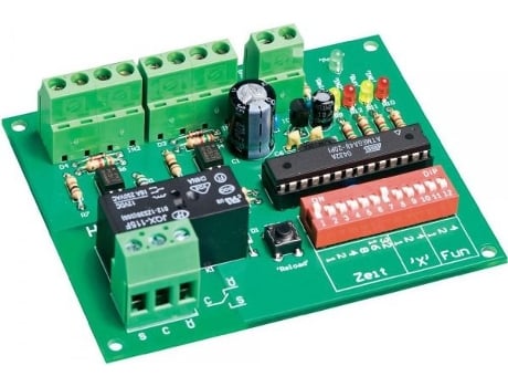 Módulo de relé de tempo eletrônico 12 V/dc potência de saída 16 A / 250 V/ac faixa de tempo H Tronic (e)