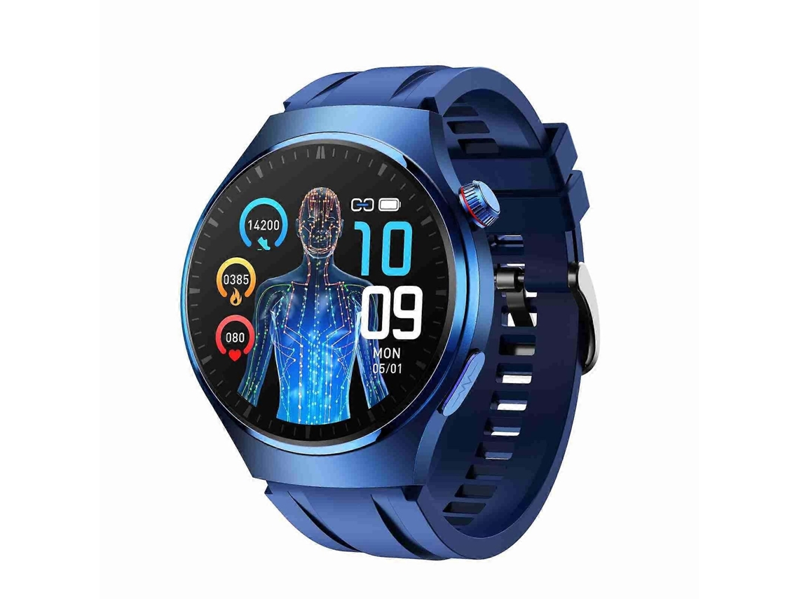 Relógio Inteligente Mt200 Com Tela Amoled De 1,43 Polegadas, Classificação Ip67, Compatível Com Monitoramento De Ecg, Temperatura Corporal E Glicemia.