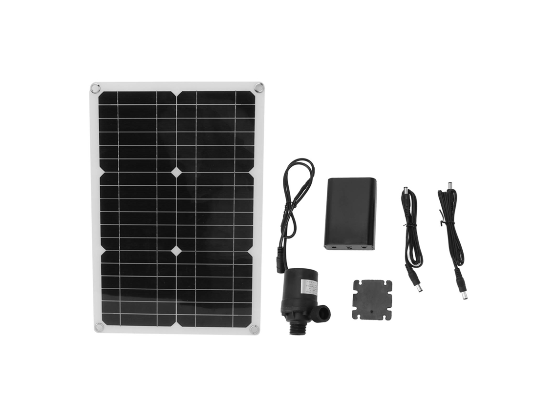 Bomba De Água Solar Laxiscreed 20w Monocristalina De Alto Fluxo E Ecológica