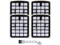 Kit De Filtros Esponja Hepa Laváveis Para Aspirador Pó Eureka