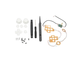 Kit De Botões Frontais Led Iluminado Profissional Diy Para Controle De Ps5