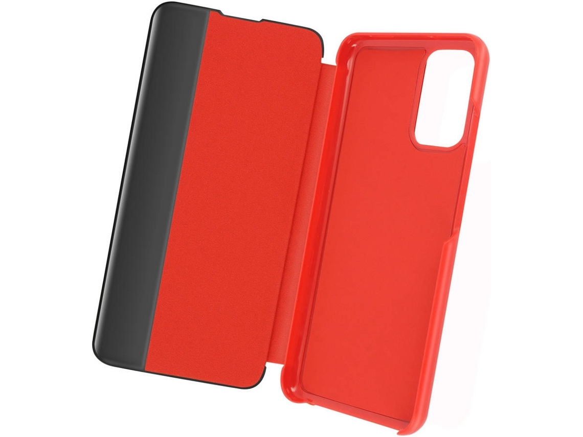 Capa Xiaomi Redmi Note 10s Folio-lview-rd-rn10r Livro Vermelho