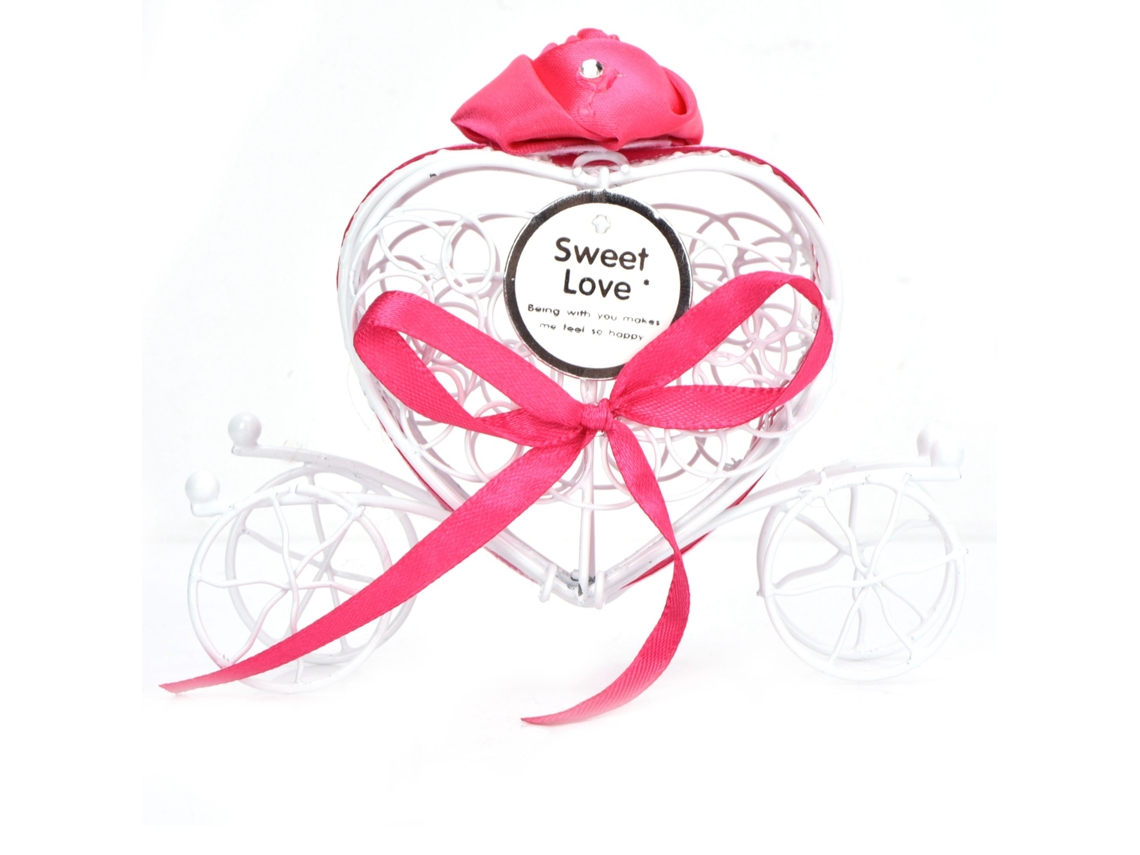 Laxiscreed Caixa De Doces Coração Vermelha Para Casamentos E Baby Shower
