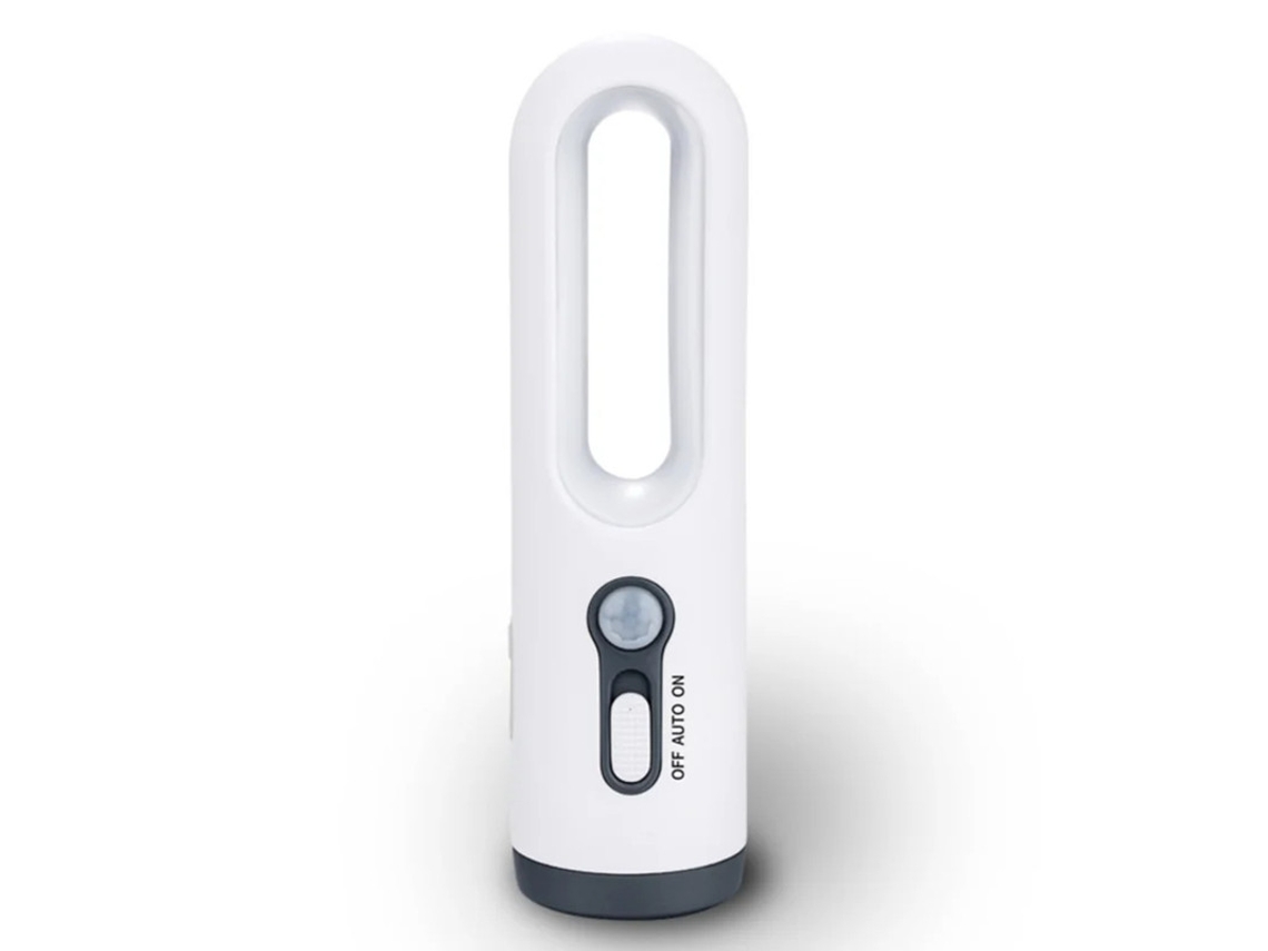 Luz Presença Sensor Movimento Yizhood 2 Em 1 Lanterna Bateria Branco