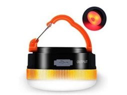 Lanterna Led Portátil Para Acampamento, Mini Banco De Energia Recarregável Por Usb Para Carregar Telefone E Barraca. Olysi Shop