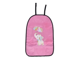 Protetor Anti-chute De Encosto De Carro Padrão De Elefante Pu Limpo Decorativo 65,5x43,5cm
