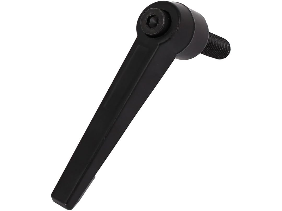 Cabo de Máquina com Alavanca Ajustável de Rosca Externa M12x95mmx32mm, Preto CHABERLU