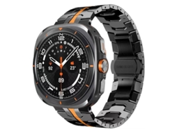 Bracelete Silicone com Padrão Xadrez para Samsung Galaxy Watch 3 (20mm) Bege XIAOMOYU