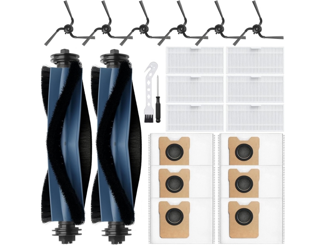 Kit de Substituição para o Aspirador Robô Eufy C10, Mantenha Seu Aspirador em Perfeitas Condições BRILVIBERA