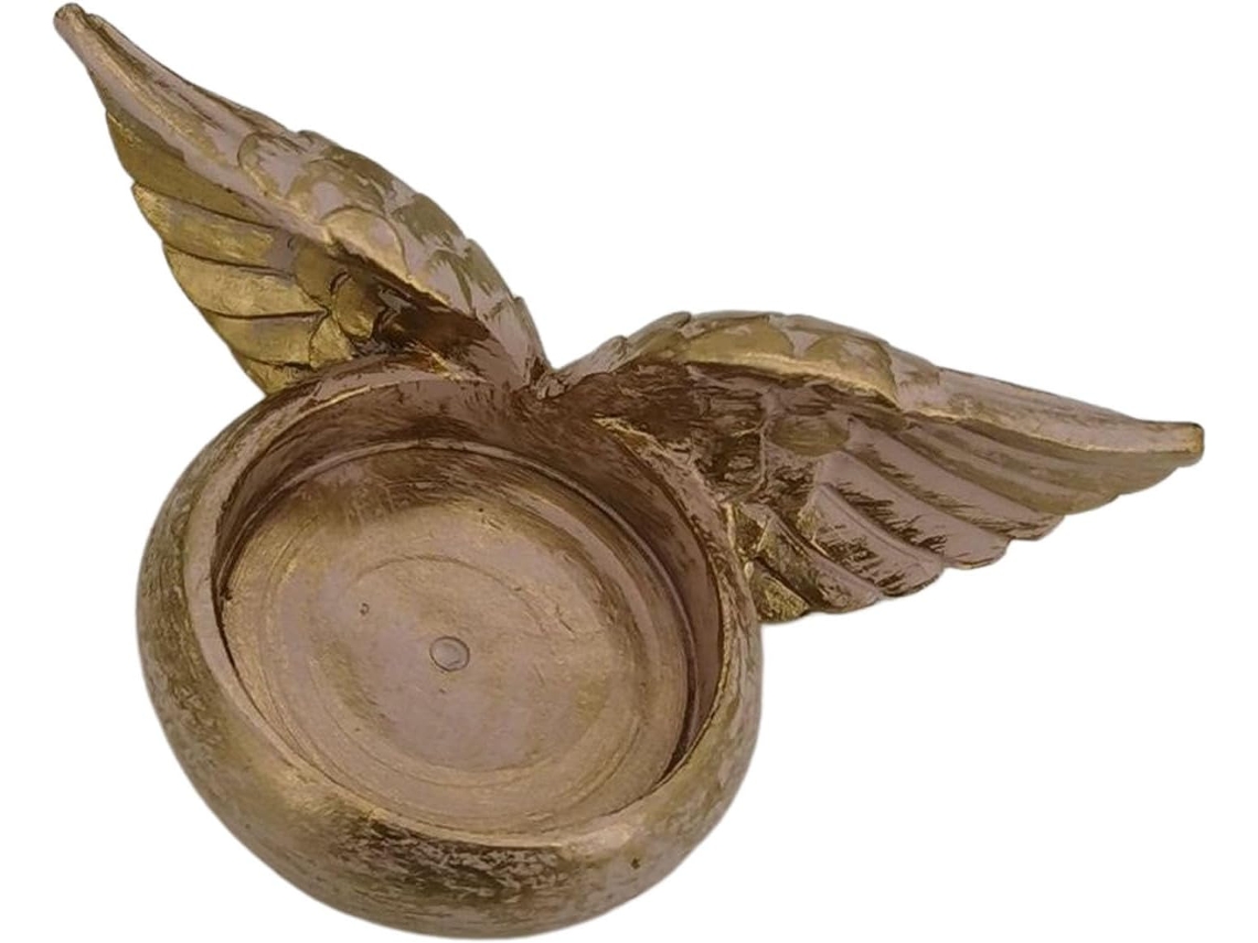 Porta-velas Em Forma De Asa, Porta-velas Criativo Com Anjo Em Oração |