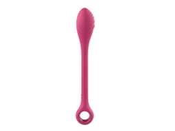 Vibrador de Massagem de Silicone À Prova D'Água de 7 Frequências para Mulheres Rosa YIZHOOD