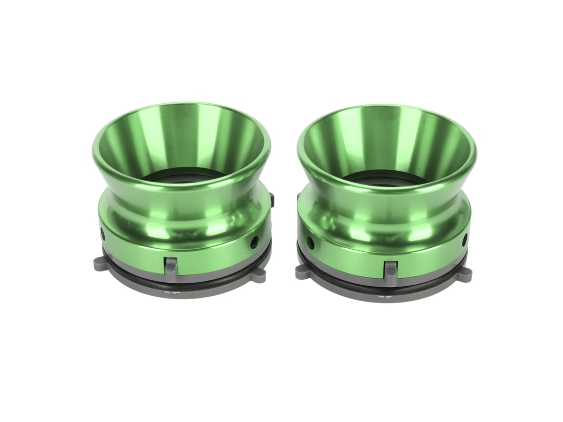 Aetheria 2pcs Adaptador de Eixo Nab 10 Polegadas 1/4 para Gravadora de Fita Bobina a Bobina Studer Revox B67 Akai Teac Verde