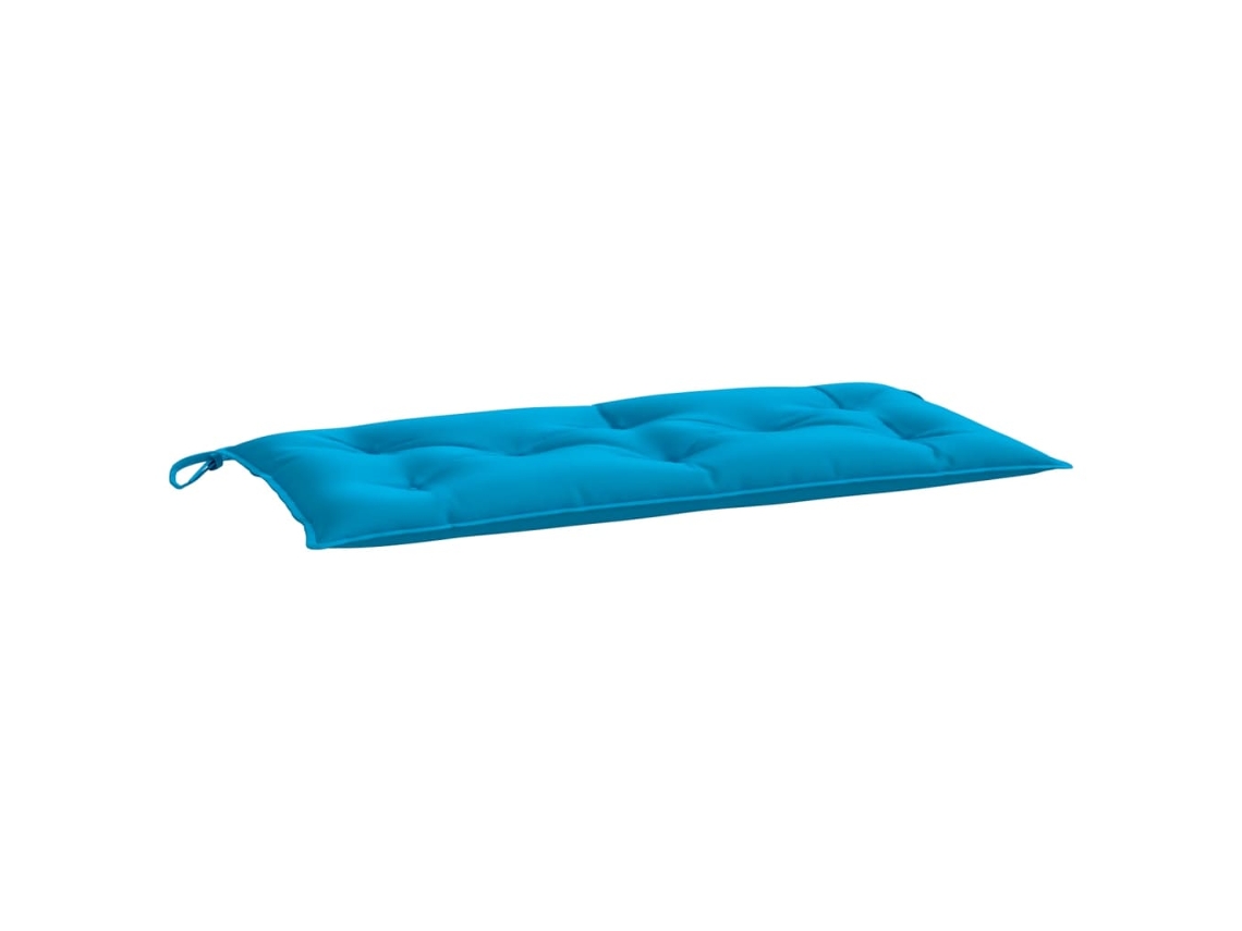 Garden Bench Cushion, Garden Bench Cushions Vidaxl Azul Tecido (100 X 50 X 7 Cm)