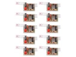 Peças de Receptor Laser 5V, Sensor de Irradiação Laser, Não Modulado, 5 peças