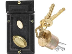 Fechadura De Porta De 35 A 55 Mm, Espessura Do Material Da Fechadura Antiga Para Residências E Fábricas.