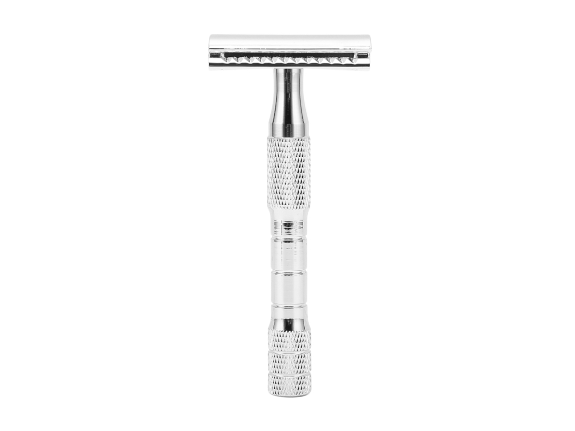 2026 afeitadora Manual de Segurança para Homem em Liga de Zinco, Lavável Rotativa, Vintage para Barba