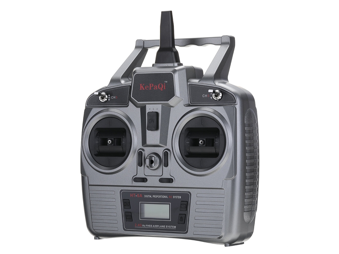 Modo 1 Kpqrc Ht 6a 2.4ghz 6ch Pwm Fhss Transmissor Controle Remoto Receptor F 06a Aeronaves Carros Barcos Tanques Rc MDUG (acelerador Direito)