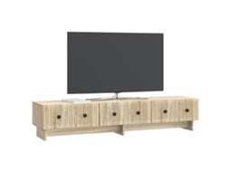 Gabinete de TV MAISON EXCLUSIVE Gaveta Carvalho Sonoma 147x34,5x30 cm