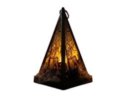 Laxiscreed Luminária De Festa Com Cabeça De Caveira Para Decoração De Halloween, Lanternas Portáteis De Festa