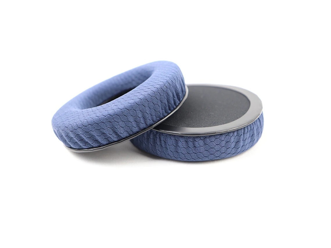 Almofadas Zruxe Para Auscultadores Rotunzi Universais 110 Mm Azul (espuma, Substituição Fácil)