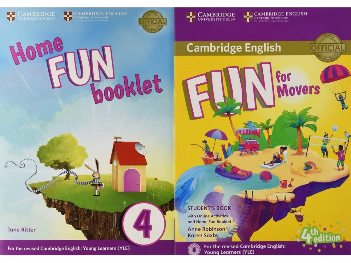 Livro Fun For Movers Student + Home Fun Booklet Activities