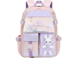 Mochila Conejo Kawaii, Meninas, Grande Capacidade, Escola, Impermeável