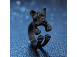 Anel De Cão Moda Decorativo Personalizado De Mão